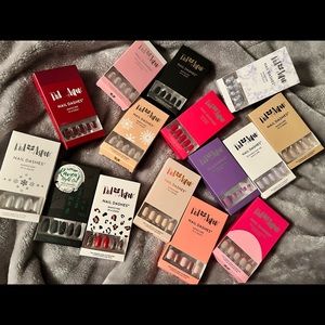 COPY - Red Aspen Nail Dashes